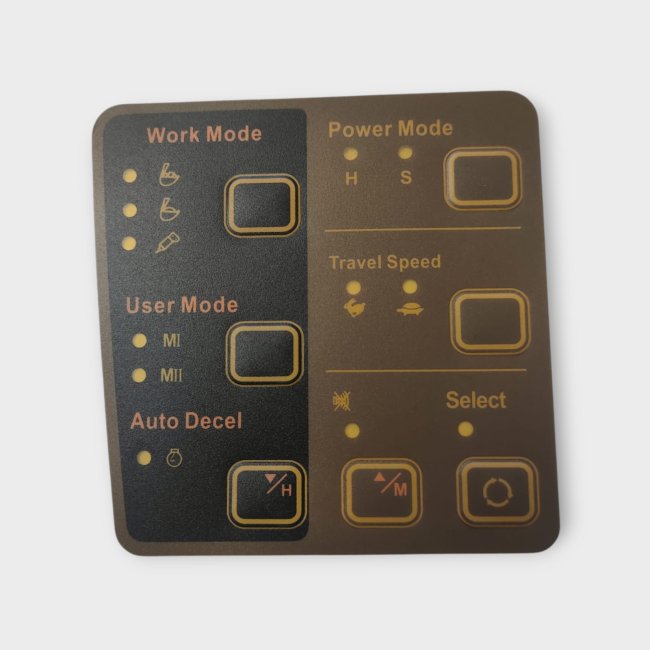 Hyundai -7 ve 7A Ekran DECAL Tuş Yapışkanı